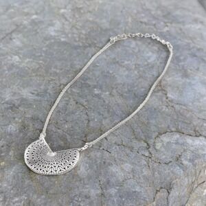 John Hardy Classic Chain Radial Station Pendant Necklace .925 Sterling NB900 NIB